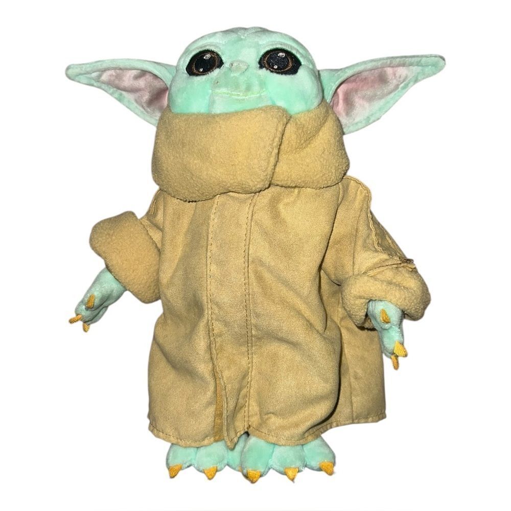 Disney Store Grogu Star Wars Toy Baby Yoda Plush The Mandalorian 11" EUC